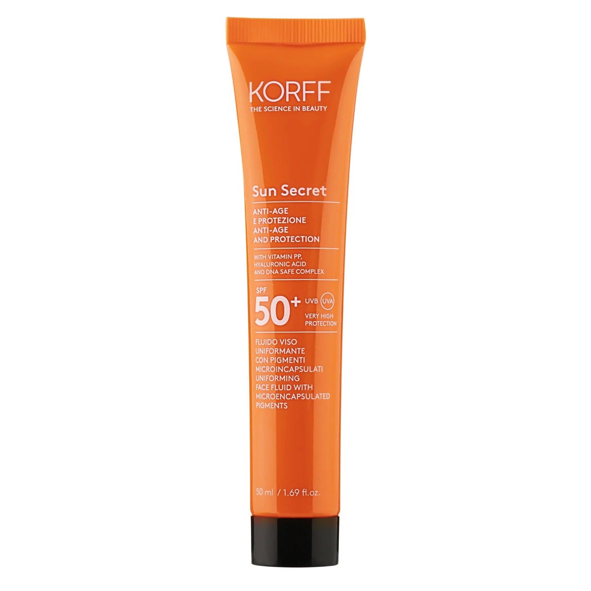 Korff Sun Secret Fluido Viso Uniformante 01 Light 50ml SPF50+