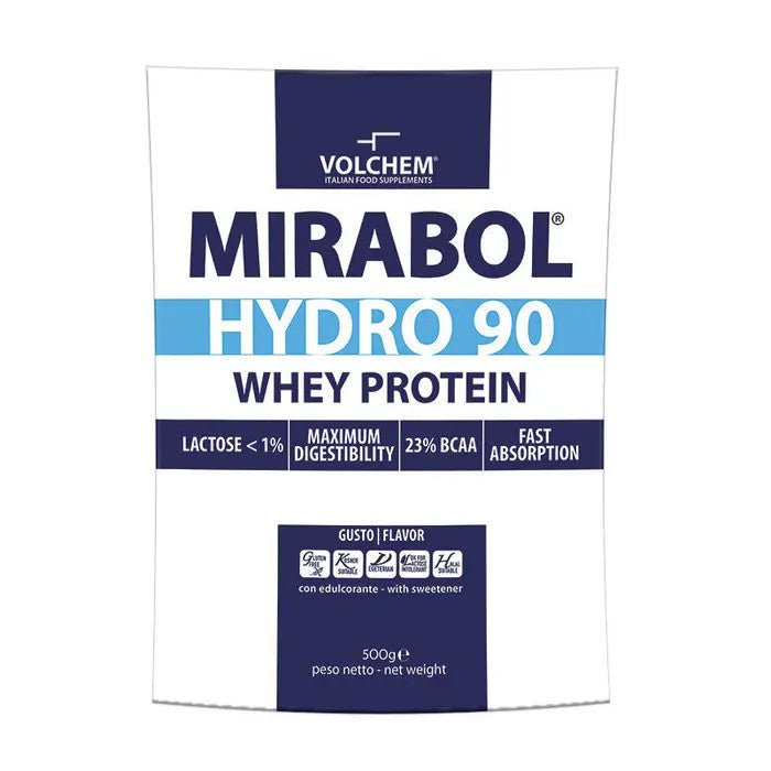 Mirabol Hydro 90 Whey Protein Gusto Bacio 500g