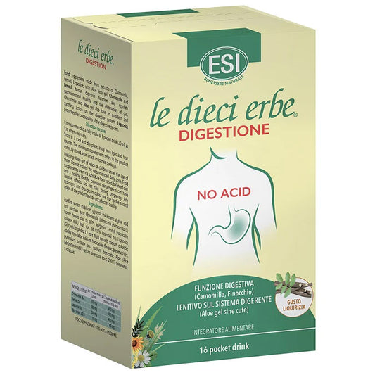 Le dieci erbe Digestione (16x20ml)