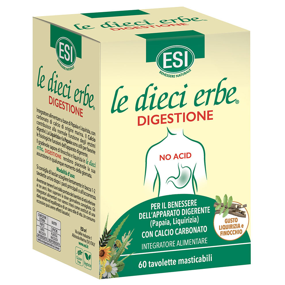 Le Dieci Erbe Digestione (60cpr)