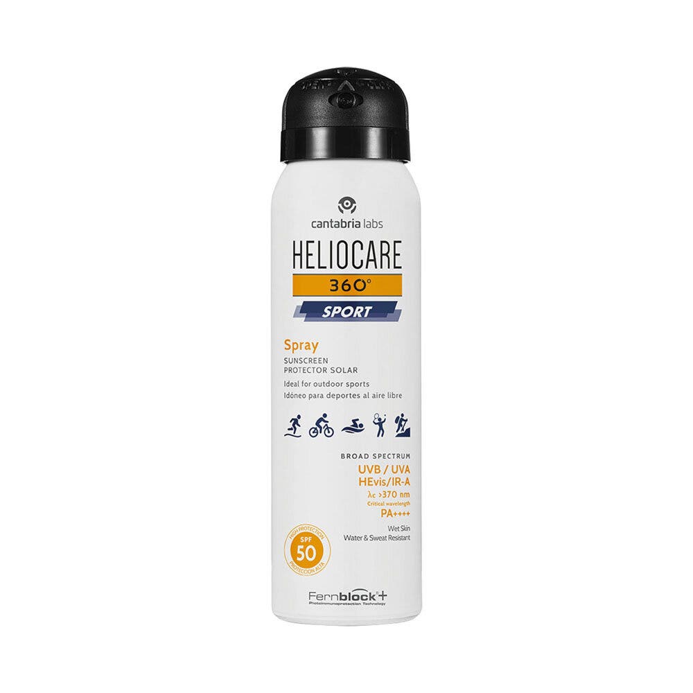 Heliocare 360° Sport Spray Protezione Solare SPF 50+ Corpo 100ml