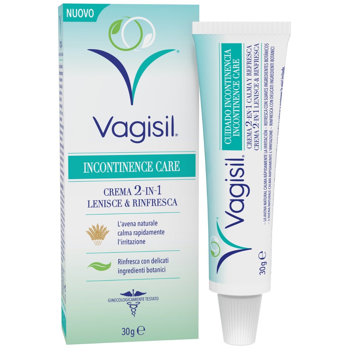 Vagisil Incontinence Care Crema Lenisce E Rinfresca 30g