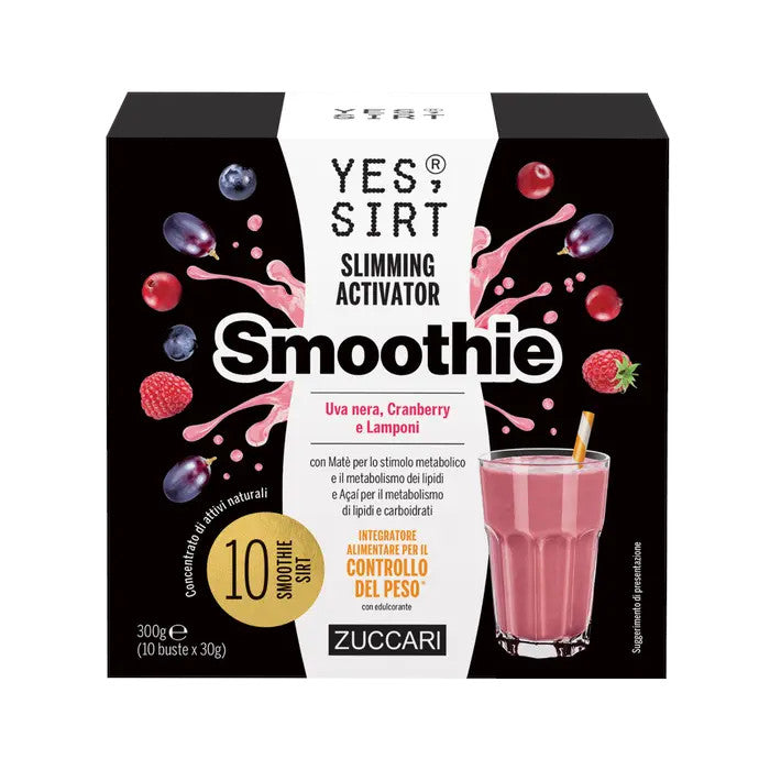 Yes Sirt Slimming Activator Smoothie Uva Nera/Cranberry /Lamponi 10 Buste