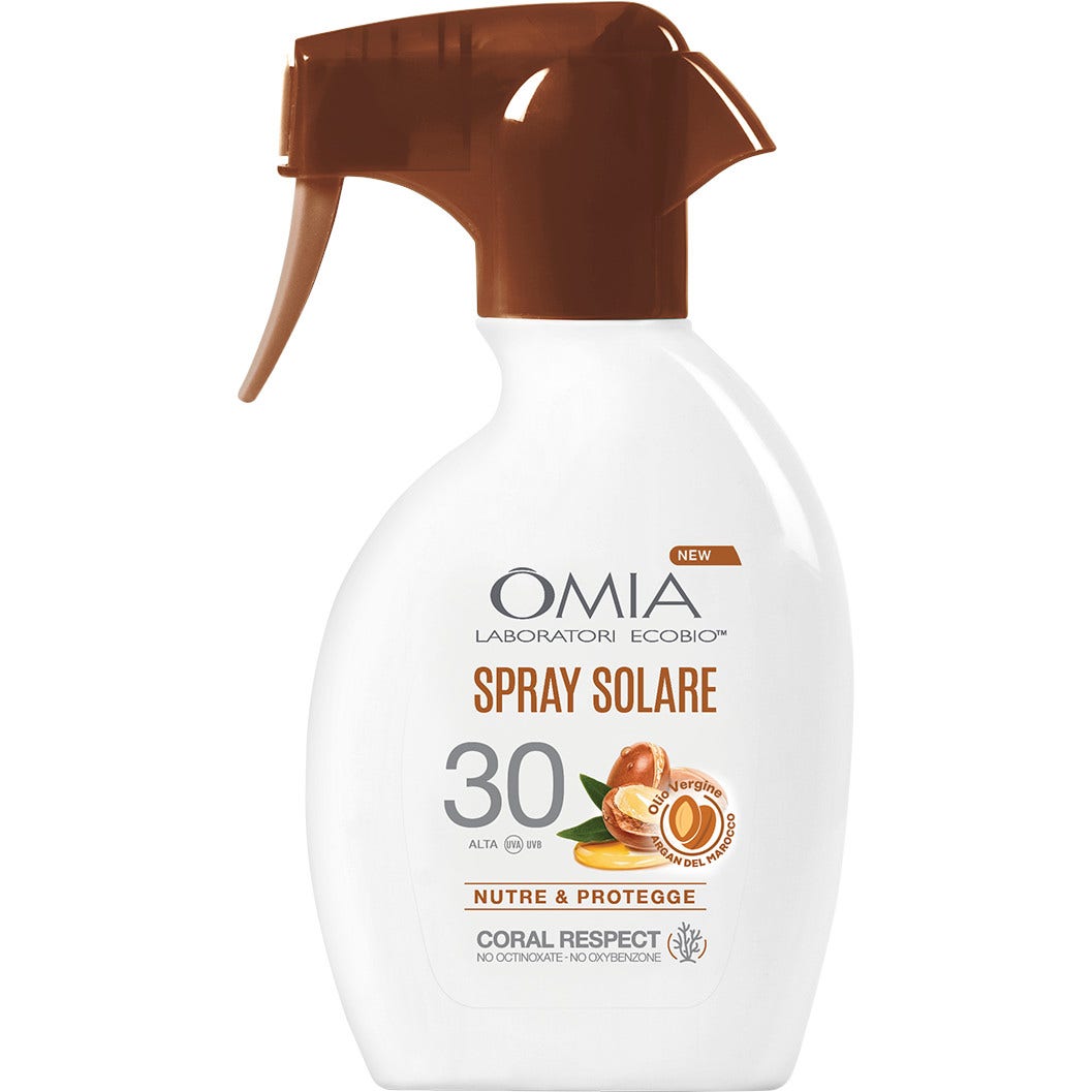 Omia Spray Solare Trigger SPF30 Argan del Marocco 200ml