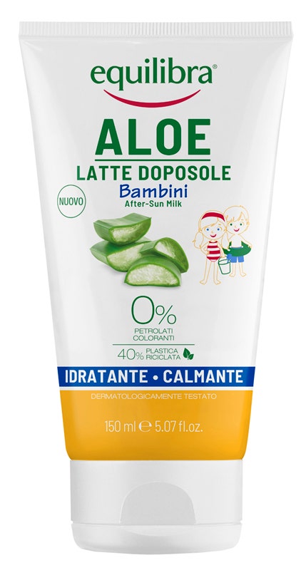 Equilibra Aloe Latte Doposole Bambini Idratante/Calmante 150ml