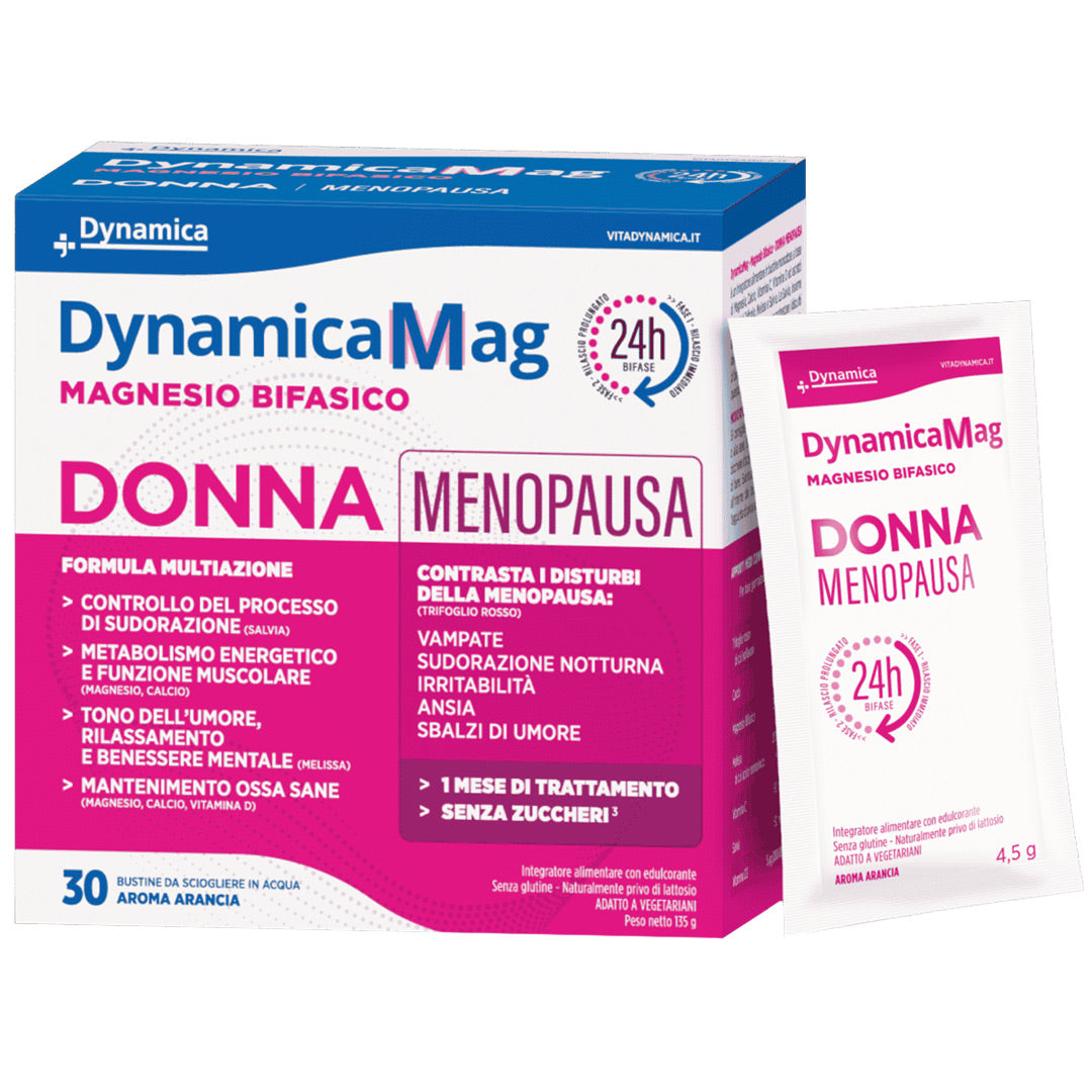 Dynamica Magnesio Bifasico Donna Menopausa (30 bustine)