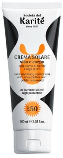 Karité Crema Solare Viso E Corpo SPF50 100ml