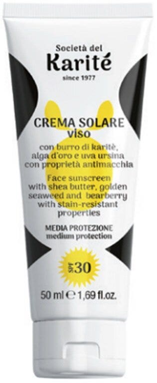 Karité Crema Solare Viso Anti Macchie SPF30 50ml