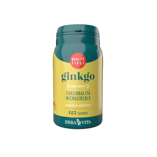 Erba Vita Ginkgo 125 Tavolette