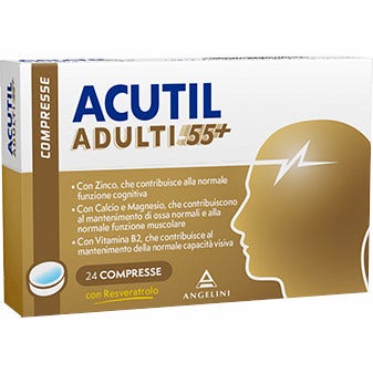 Acutil 24 Compresse Adulti 55+