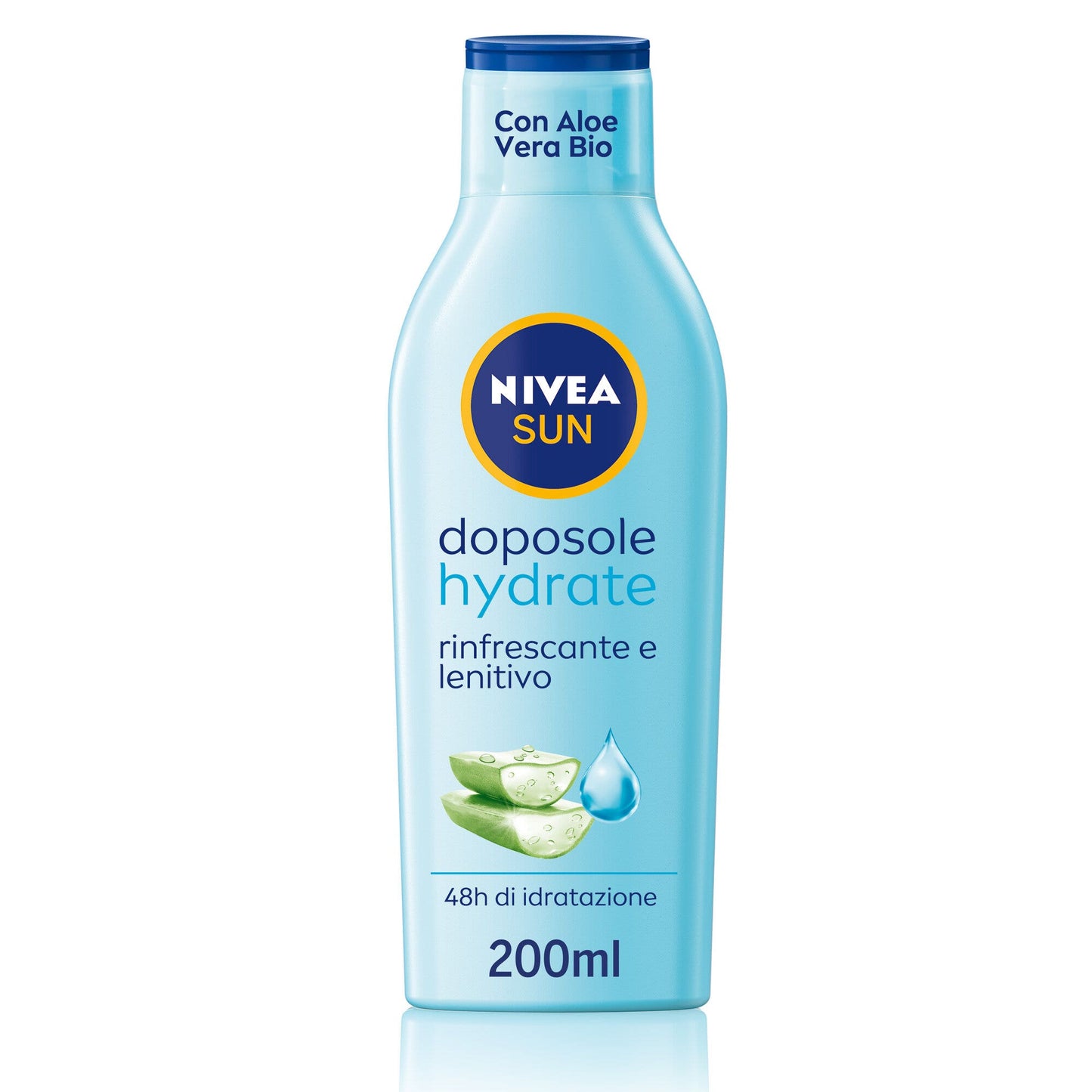 Nivea Sun Latte Doposole Hydrate 200ml Dopo Sole Idratante Con Aloe Vera Bio E Acido Ialuronico