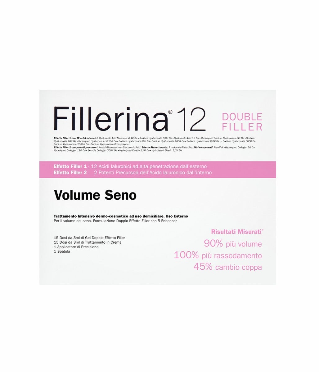 Fillerina 12 Double Filler Volume Seno Grado 5 Trattamento Intensivo 15 Dosi +15 Dosi