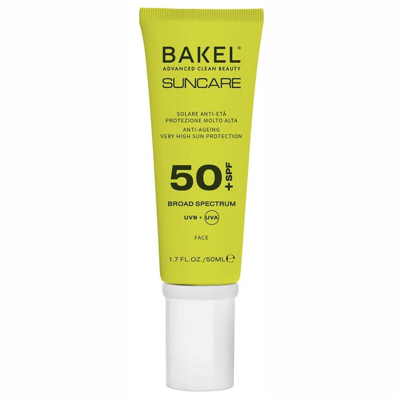 Bakel Suncare Solare Viso Anti-Età 50ml SPF50+