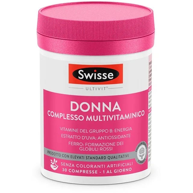 Swisse Multivitaminico Donna 30 Compresse