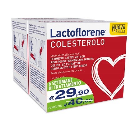 Lactoflorene Colesterolo 20+20 Bustine