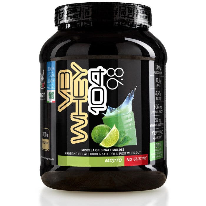 VB Whey 104 9.8 Proteine In Polvere Gusto Mojito 450g