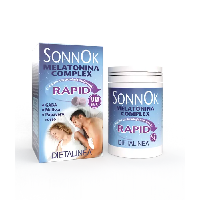 Dietalinea Sonno Melatonina Rapid 60 Compresse