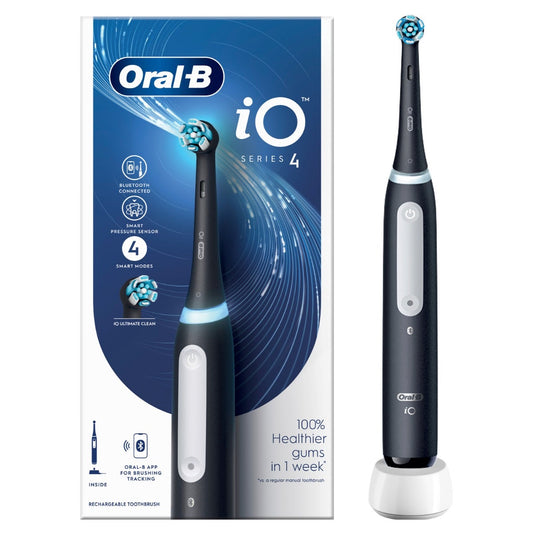 Oral-B iO 4 Spazzolino Elettrico Ricaricabile Nero