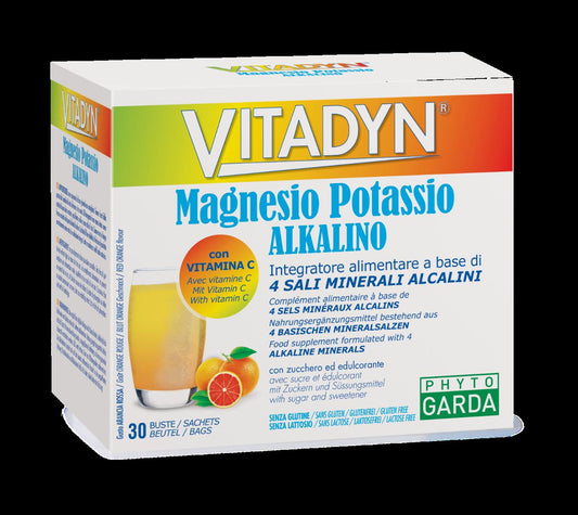 Vitadyn Magnesio Potassio Alkalino 30 Bustine