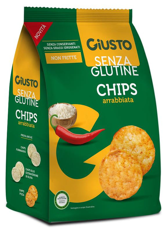 Giusto Senza Glutine Chips Arrabbiata 40g