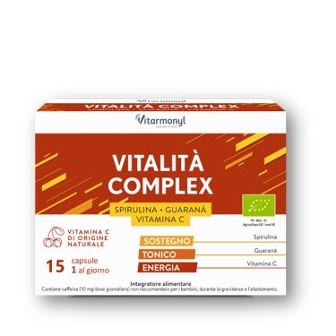 Vitarmonyl Vitalità Complex 15 Capsule