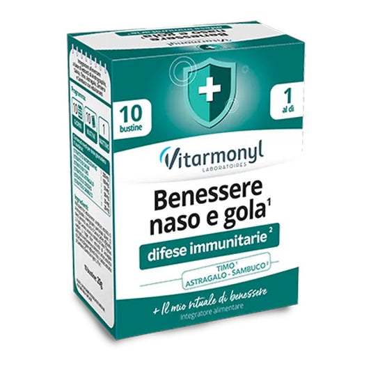 Vitarmonyl Benessere Naso e Gola 10 Bustine