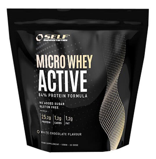 Self Omninutrition Micro Whey Active Gusto Cioccolato Bianco 1kg