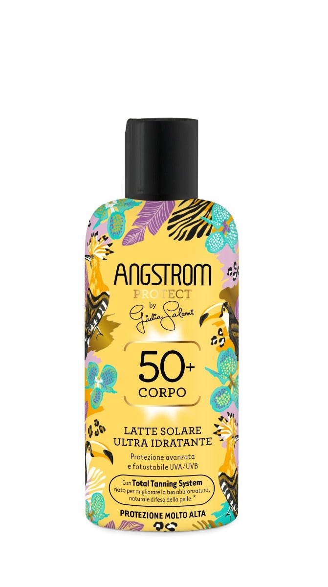 Angstrom Protect Latte Solare Ultra Idratante Corpo 200ml SPF50+