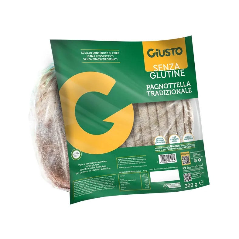 Giusto Senza Glutine Pagnottella 300g