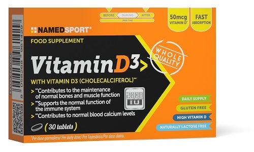 Named Sport Vitamin D3 30 Compresse