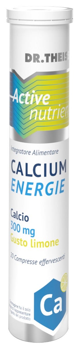 Dr Theiss Active Nutrient Calcium Energie Limone 20 Compresse Effervescenti