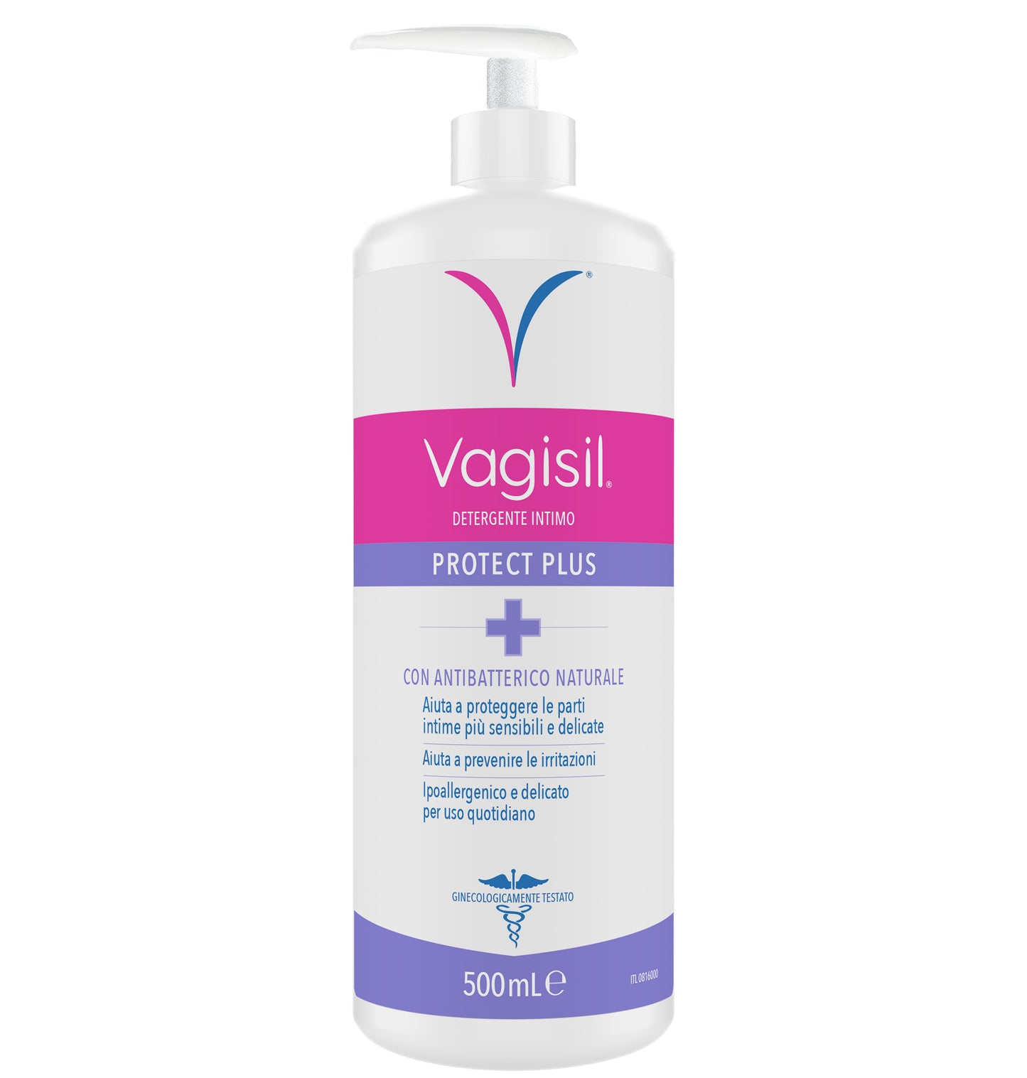 Vagisil Detergente Intimo Antibatterico Protect Plus Per l&apos;Igiene Quotidiana Con Tea Tree Oil 500ml