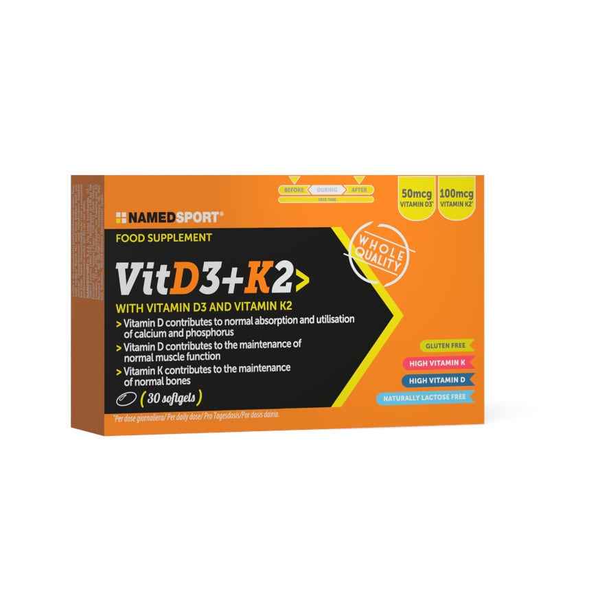 Named Sport VitD3 + K2 30 Softgels