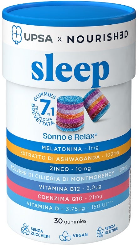 Upsa X Nourished Sleep 30 Gummies