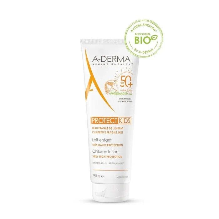 A-Derma Duo Protect Kids Bambino SPF50+ 250ml + Exomega Oil Control 100ml