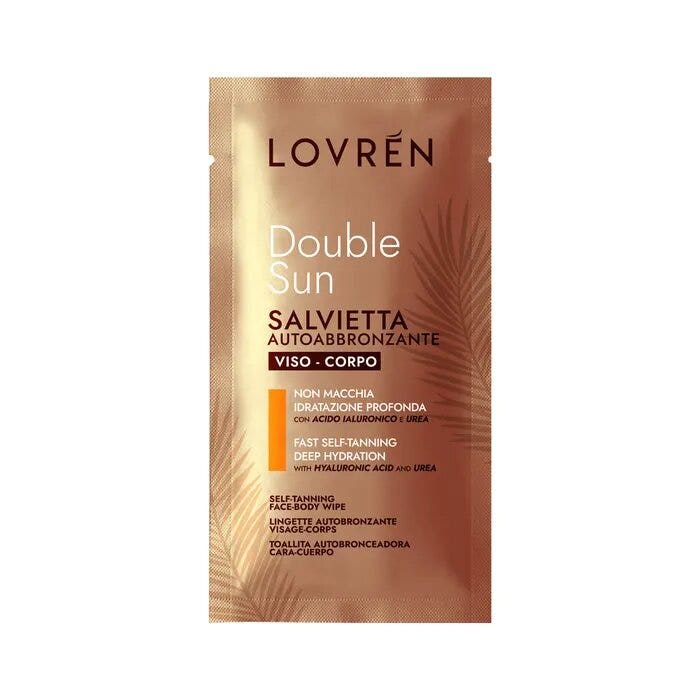 Lovren DoubleSun Salvietta Autoabbronzante 1 Pezzo