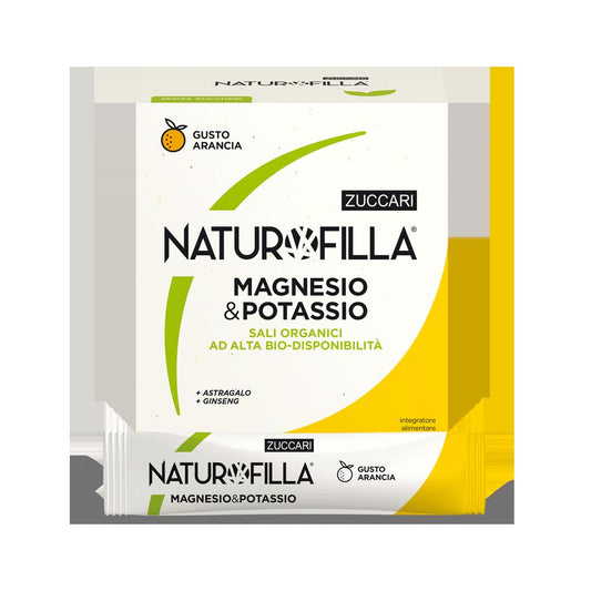 Naturofilla Magnesio E Potassio Gusto Arancia 28 Stick