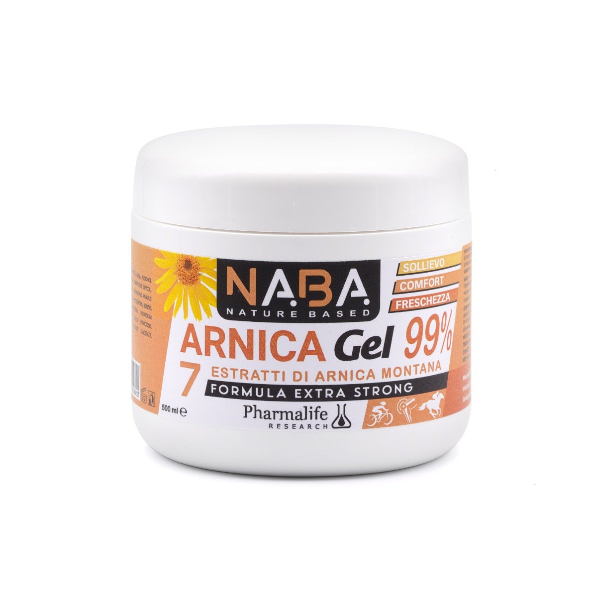 Pharmalife Na.Ba. Arnica Gel 99% 500ml