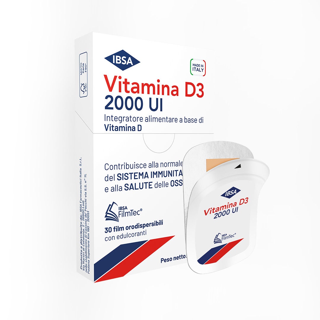 Ibsa Vitamina 3D 2000UI 30 Film Orodispersibili