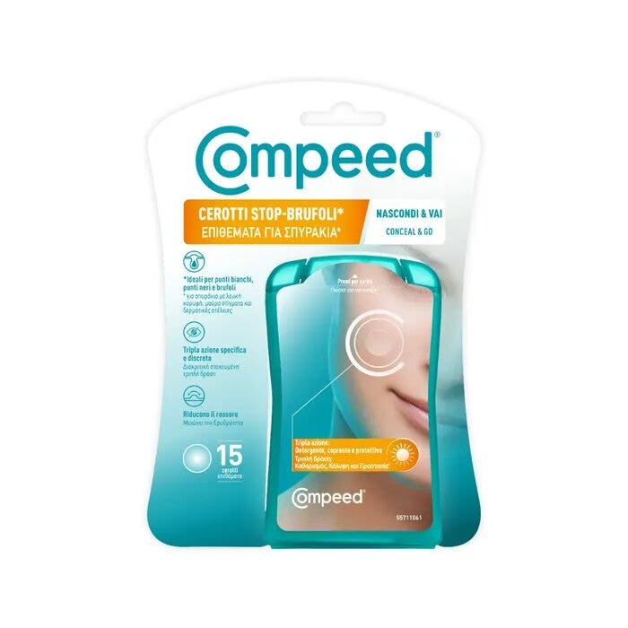 Compeed Cerotti Stop Brufoli 15 Pezzi