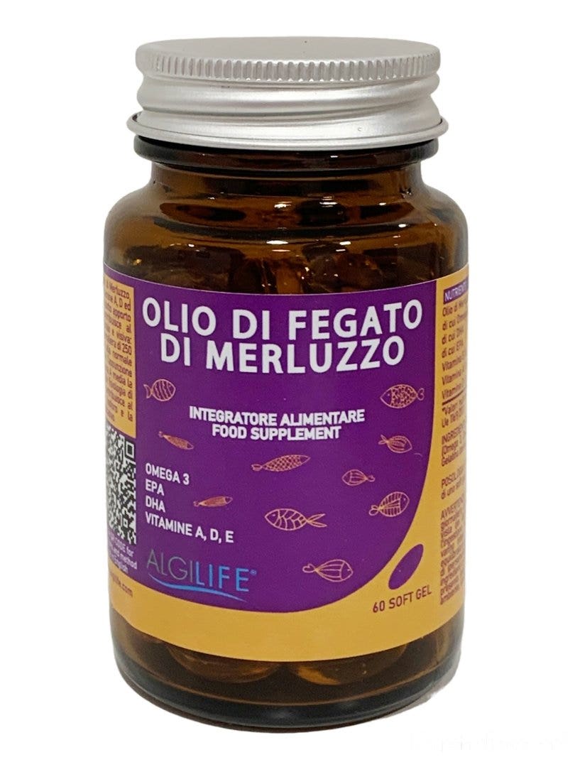 Algilife Olio Di Fegato Di Merluzzo 60 Softgel