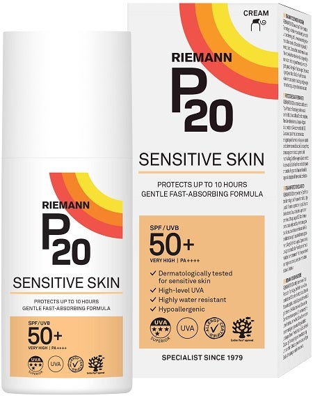 Riemann P20 Protezione Solare Pelli Sensibili 200ml SPF50+