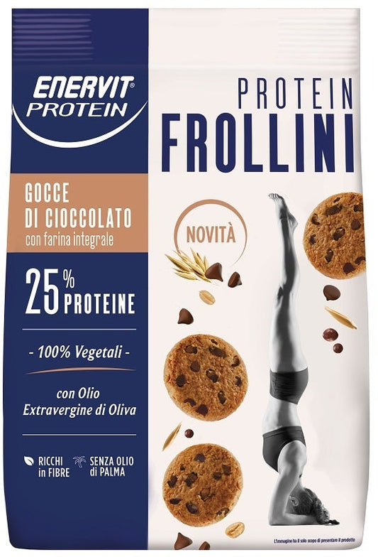 Enervit Protein Frollini Gocce Cioccolato 200g