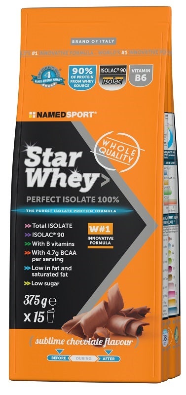 Named Sport Star Whey Isolate Sublime Chocolate 375g