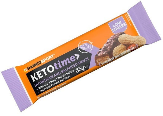 Named Sport Ketotime Bar Roasted Peanut Barretta Con Arachidi 35g