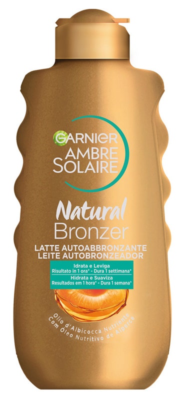 Garnier Ambre Solaire Natural Bronzer Latte Autoabbronzante Corpo 200ml