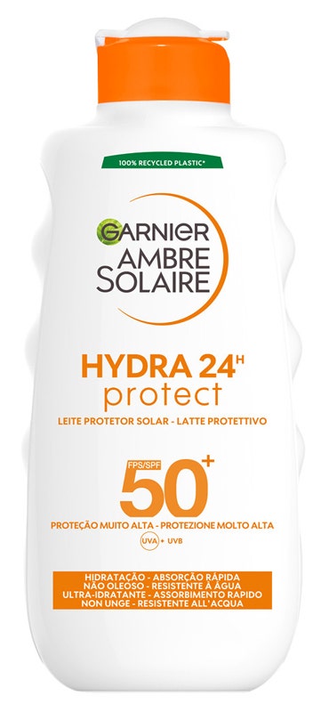 Garnier Ambre Solaire Hydra 24h Protect Latte Classico Protettivo 200ml SPF50+