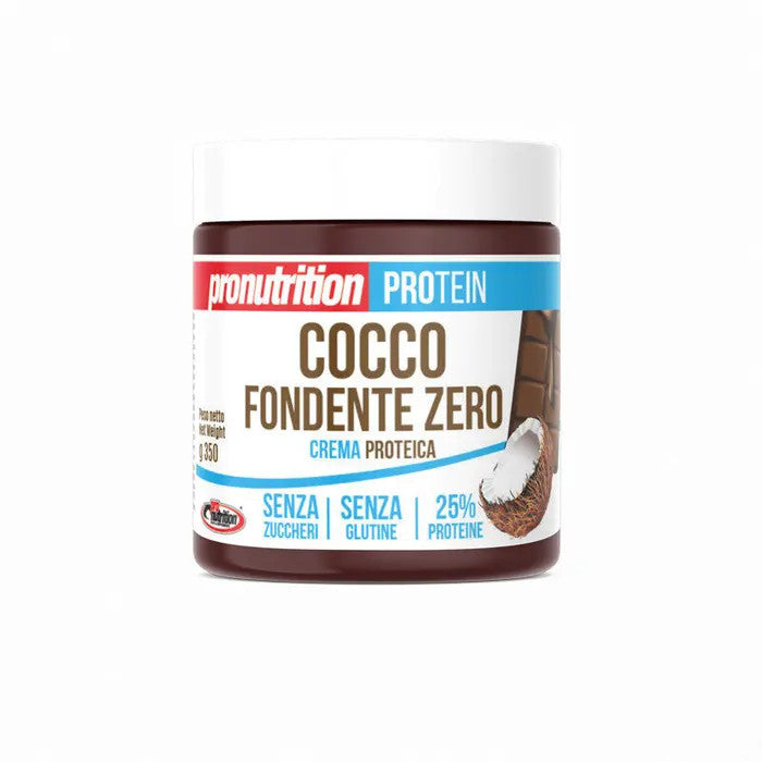 Crema Zero Gusto Cioccolato Fondente & Cocco 350g