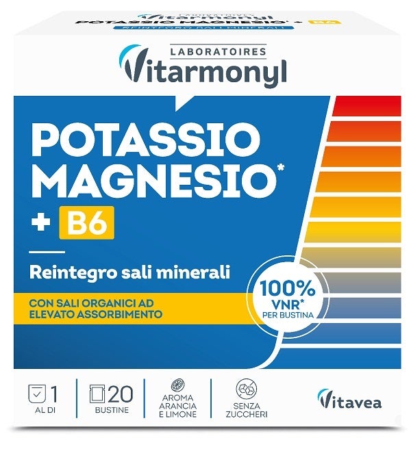 Vitarmonyl Potassio Magnesio + B6 20 Bustine