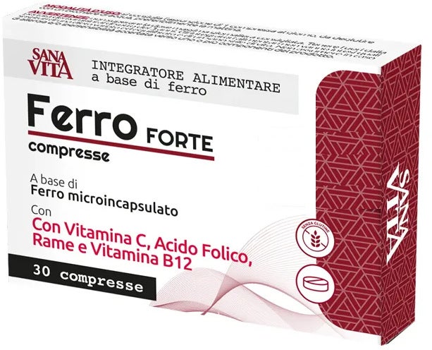 Sanavita Ferro Forte 30 Compresse